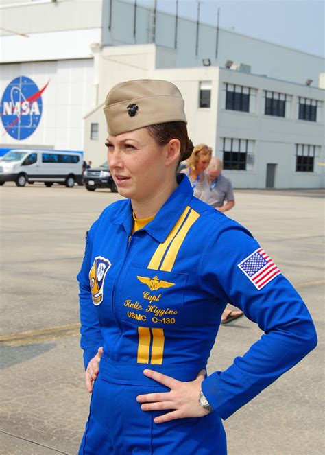 First Woman Blue Angels Pilot Usmc Captain Katie Higgins