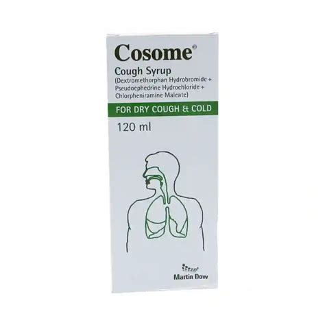 Cosome Cough Syrup 120ml Uses Side Effects Price In Pakistan