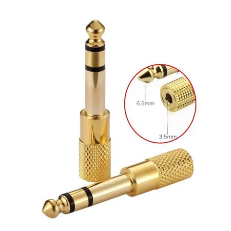 Переходник 3,5 на 6,3 Джек jack mini адаптер: 374 грн. - Кабелі ...