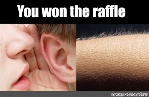 Комикс мем You won the raffle Комиксы Meme arsenal