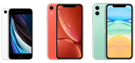 Compared Iphone Se Versus Iphone Xr Versus Iphone Appleinsider