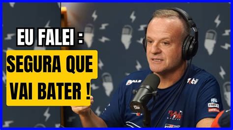 RUBENS BARRICHELLO FALA SOBRE QUANDO BATEU A MASERATI PISTA MOLHADA