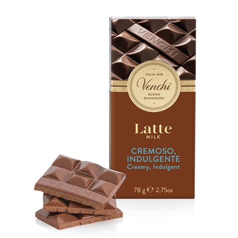 Tablette Chocolat Au Lait Cremoso Indulgente Venchi Venchi