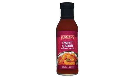 Burman S Stir Fry Sauce Sweet And Sour 14 5 Oz Delivery Near Me Doordash