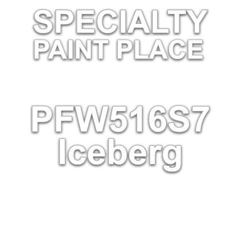 PFW516S7 Iceberg Axalta Touch Up Paint 16oz Aerosol Can