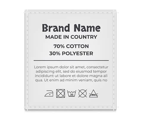 Free Printable Customizable Clothing Label Templates Canva 47 Off