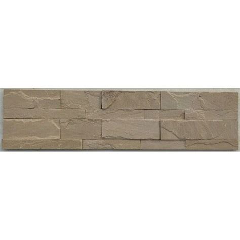 Otam Brown Sand Stone Wall Cladding Panel Thickness Mm At Rs