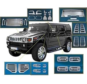 Hummer H2 Chrome Accessories - Sport Cars Modifite