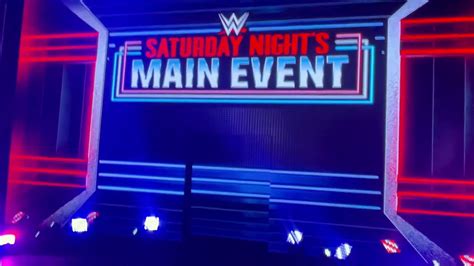 Wwe Main Event Stage