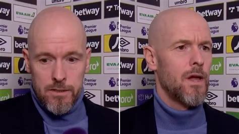 Erik Ten Hag Has Baffled Everyone With His Post Match Interview After