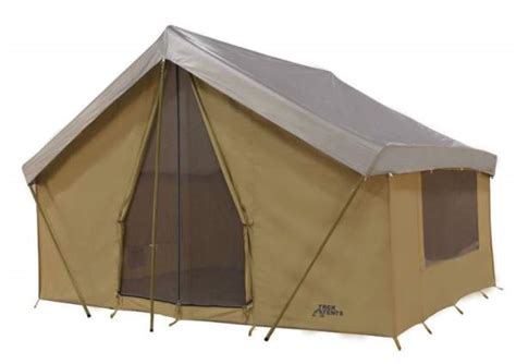 Trek Tents 246C Cotton Canvas Cabin Tent - 10 x 14 Feet | Family Camp Tents