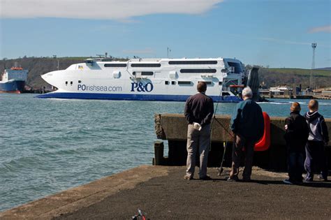 Arriving At Larne Harbour © Albert Bridge Cc By Sa20 Geograph