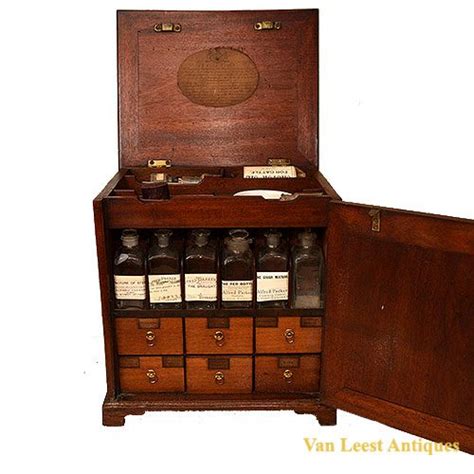 Medicine Chest C 1860 Van Leest Antiques The Best Antiques In Holland