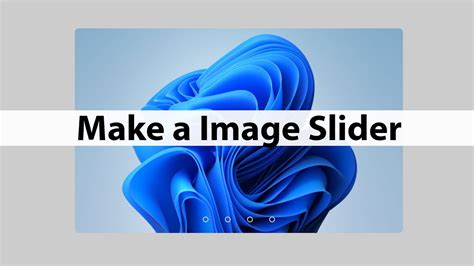 How To Create An Automatic Image Slider In Html Css Javascript Youtube
