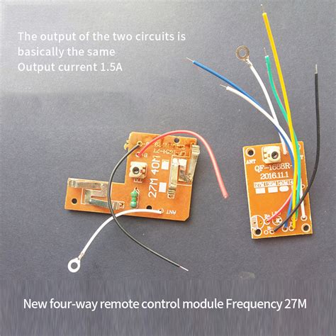 Feichao 4ch 40mhz Remote Transmitter And Receiver Board With Antenna For