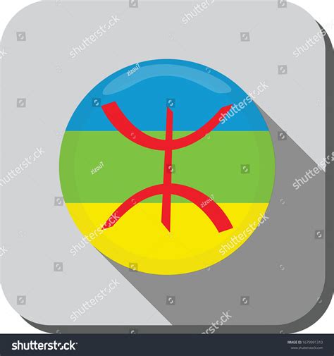 Amazigh Flag Over Royalty Free Licensable Stock Vectors Vector