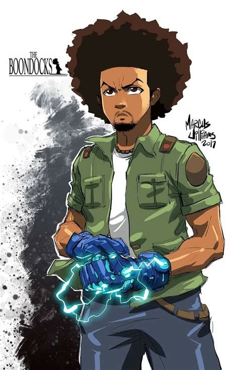 Pin By Wes On Comic Art Inspirations Black Love Art Boondocks