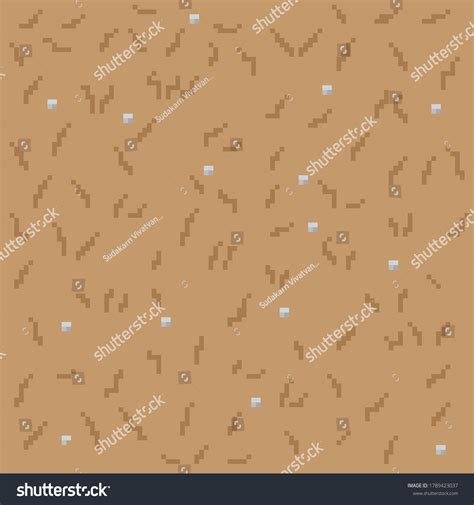 Sand Rock Texture Pixel Art Vector Stock Vector (Royalty Free ...