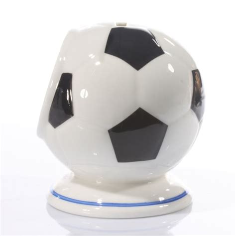 Personalised Heron Fine Bone China Football Money Box The T Experience