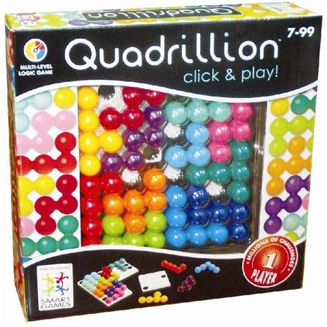 Smart Games Quadrillion Click And Play Strategy Game English Jarir