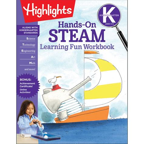 Hands On Steam Learning Fun Workbook Grade K Hfc