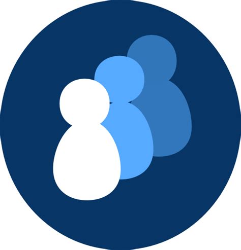 New Blue People Clip Art At Vector Clip Art Online Royalty