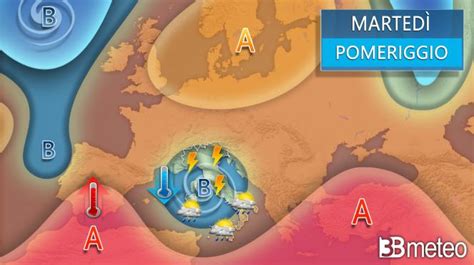 Meteo Vortice Poco Evolutivo Rovesci E Temporali Anche Forti Fino A