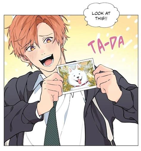 An Anime Character Holding Up A Photo With The Caption Ta Da