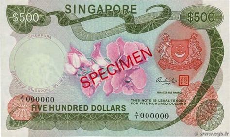 Billete 500 Dollars Singapur Foronum