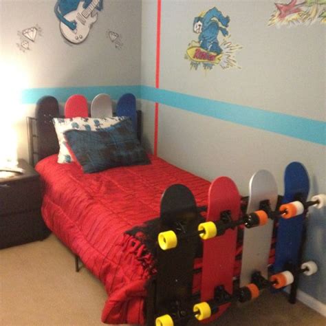 Skateboard Bed Room