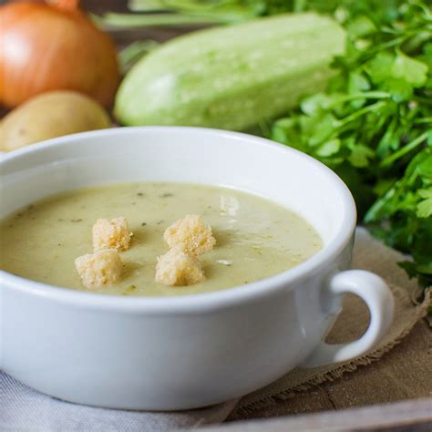 Soupe De Courgette Au Cook Expert