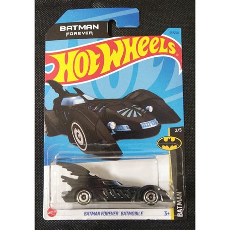 Jual Hot Wheels Batman Forever Batmobile Black Hitam Shopee Indonesia