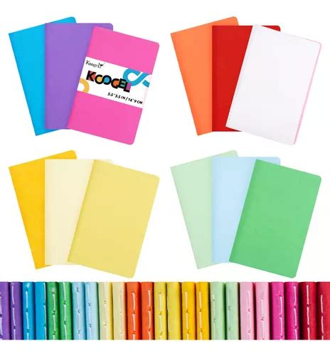 Paquete De Mini Libretas De Colores Con Hojas X Cm En Venta En