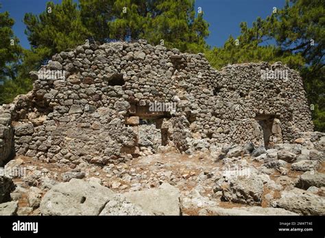 Phaselis Ancient City In Kemer Antalya City Turkiye Stock Photo Alamy