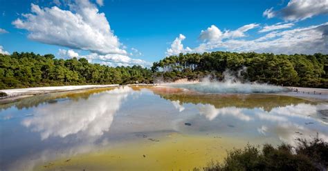 Von Auckland Aus Wai O Tapu Polynesian Spa Rotorua Tagestour