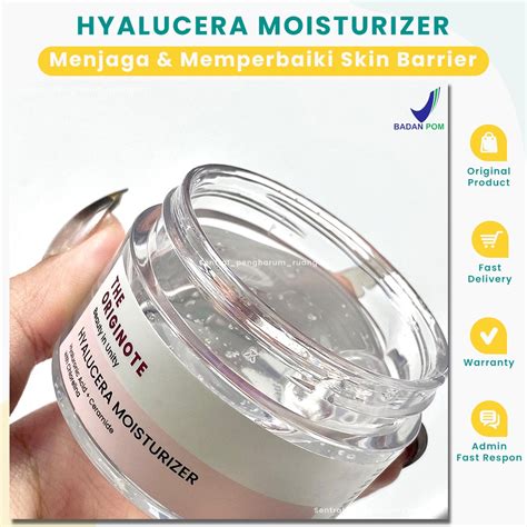 Jual The Originote Hyalucera Moisturizer Gel Ml Original Bpom