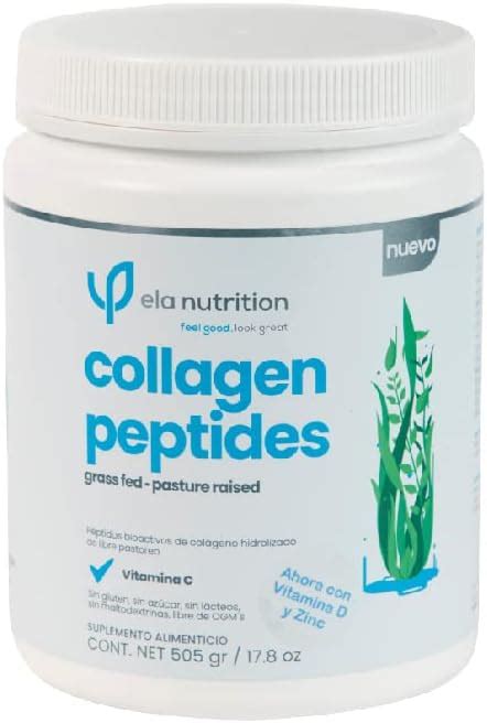 Ela Nutrition Collagen Peptides P Ptidos Bioactivos De Col Geno