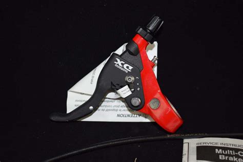 Shimano Dx Bl M600 Left Brake Lever Bmx Mid School Red Black Nos Ποδήλατα Tsipidis Bikes