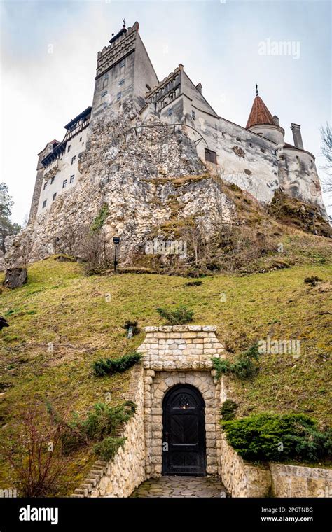 Bran Castle In Transylvania Romania Exterior The Legendary Home Of