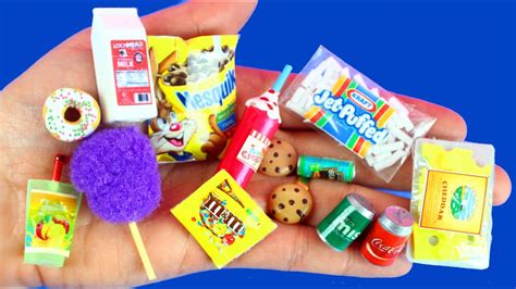 25 Diy Miniature Food Realistic Hacks And Crafts Youtube