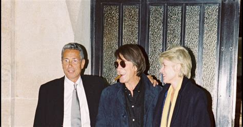 Jean Marie Périer avec Françoise Hardy et Jacques Dutronc au mariage de