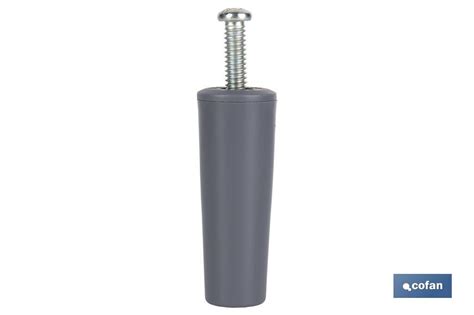 Tope Persiana Mm Gris Con Tornillo M Venta Unitaria Leroy Merlin