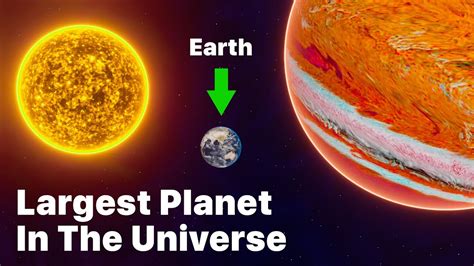 Earth Vs The Largest Planet In The Universe 2024 Youtube