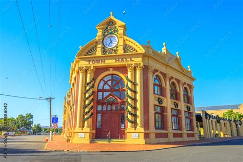 York Australia Dec 25 2017 Yorks Historic Town Hall Was Built In