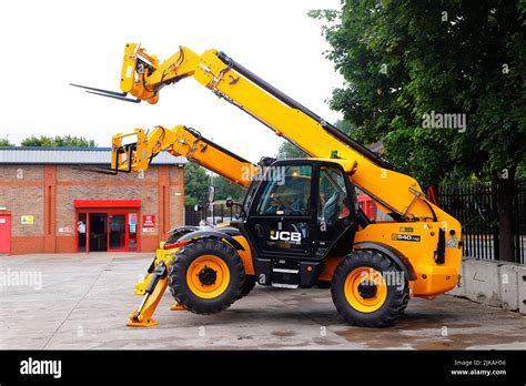 Brand New Jcb Telescopic Handlers Ready For Hire At A Plant