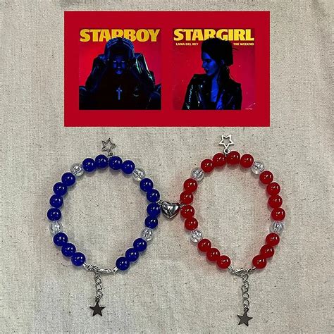 Stargirl E Starboy Pulseiras Correspond Ncia