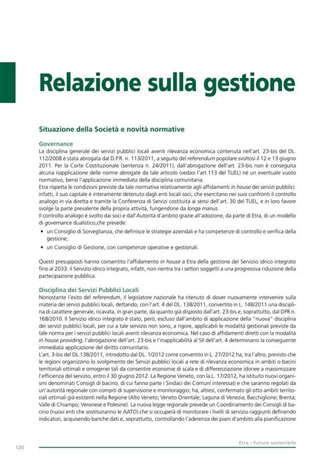 Relazione Sulla Gestione