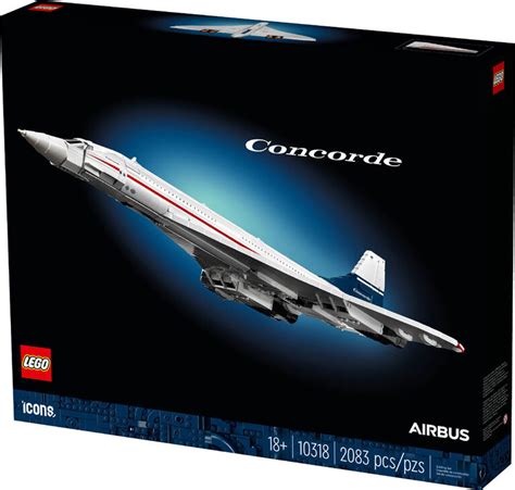 Lego Icons Concorde Model Plane Building Set 10318 Toys R Us Canada