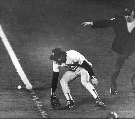 Bill Buckner Boston Red Sox Vs New York Mets World Series 1986