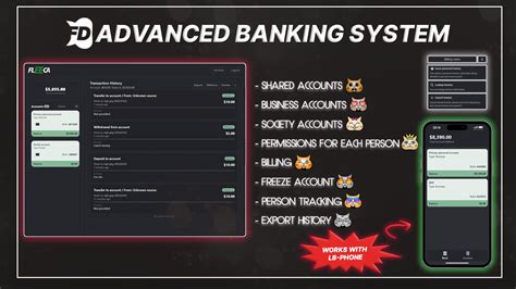 PAID ESX QB QBox Advanced Banking Shared Society Accounts With